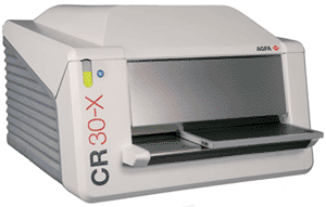 Image: CR 30-X tabletop X-ray digitizer (Photo courtesy of Agfa Healthcare).